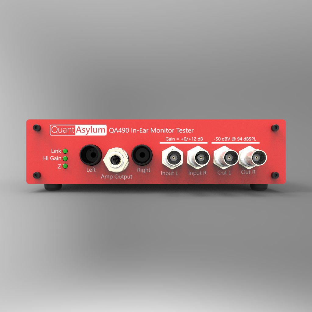 QA490 In-Ear Monitor Tester [RETIRED]